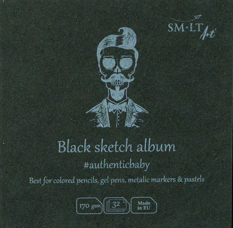 SM-LT ART BABY BLOC BLACK SKETCH 170 GR. 9X9CM