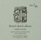 SM-LT ART BABY BLOC BRISTOL SKETCH 185 GR. 9X9CM