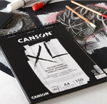 CANSON XL BLACK DESSIN NOIR 160 g/m² A5