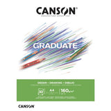 CANSON GRADUATE BLOC DE DIBUJO 160 g/m2 A4