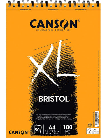 CANSON XL BLOC BRISTOL 180 g/m2 A4